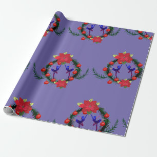 Ballerina vakantiedecoratie cadeaupapier