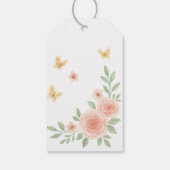 Ballerina Verjaardag Cadeaubijsluiter – Roze Balle Cadeaulabel (Achterkant)