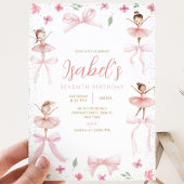 Ballerina Verjaardag Kaart