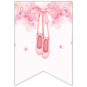 Ballerina Verjaardagsbanner Vlaggetjes (Eerste vlag)