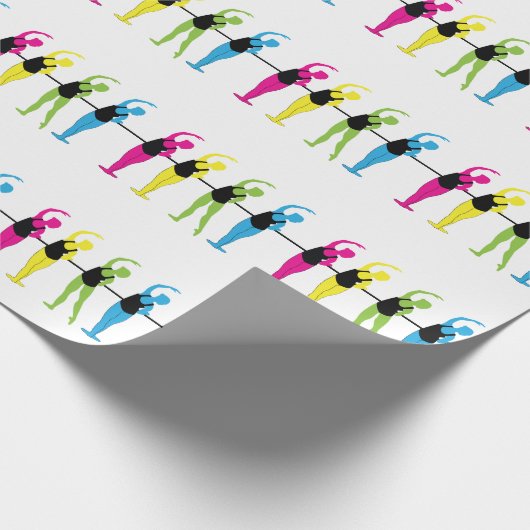 Ballerina-verpakkingspapier Cadeaupapier (Hoek)