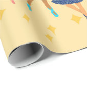 Ballerina-verpakkingspapier Cadeaupapier (Rol Hoek)