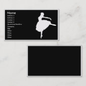 Ballerina Visitekaartje - (Voorkant / Achterkant)