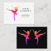 Ballerina Visitekaartje (Voorkant / Achterkant)