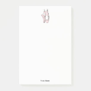 Ballerina Voeten op Punt #1 Lt Roze Post-it® Notes