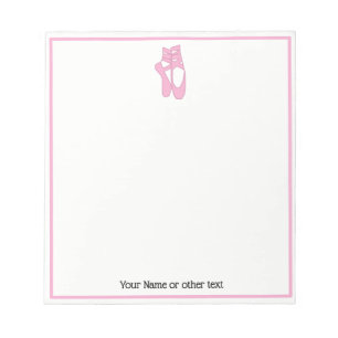 Ballerina Voeten op Punt DIY Kleur #2 Silhouette Notitieblok