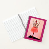 Ballerina Wand Notitieboek (Binnen)