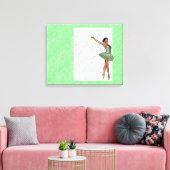 Ballerina Wap Around Art Canvas Afdruk (Insitu (Woonkamer))
