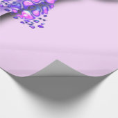 Ballerina Wrapping Paper Ballet Dancer Vrouw Cadeaupapier (Hoek)