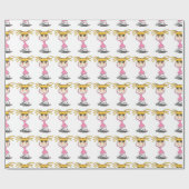Ballerina Wrapping Paper Cadeaupapier (Vlak)
