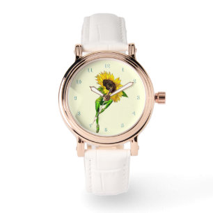 Ballerina Zonnebloem Ballet Danser Horloge Cadeau