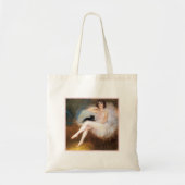 Ballerina & Zwarte Kat Tote Bag (Voorkant)