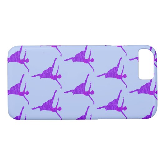 BallerinaApple iPhone 8/7, Barely There Case-Mate iPhone Case (Achterkant (Horizontaal))