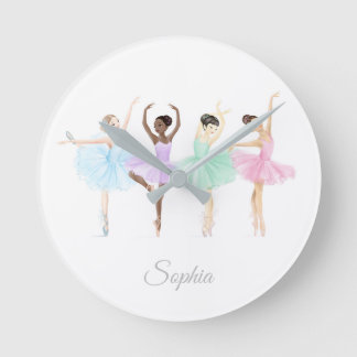 Ballerinas Acrylwand Ronde Klok