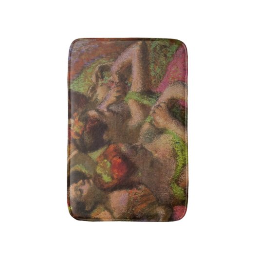 Ballerinas Adjusting Their Dresses (Edgar Degas) Badmat (Voorkant Verticaal)