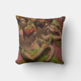 Ballerinas Adjusting Their Dresses (Edgar Degas) Kussen