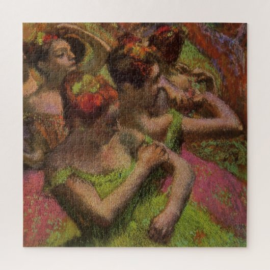 Ballerinas Adjusting Their Dresses (Edgar Degas) Legpuzzel (Verticaal)