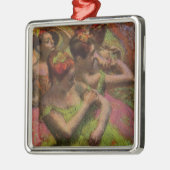 Ballerinas Adjusting Their Dresses (Edgar Degas) Metalen Ornament (Links)