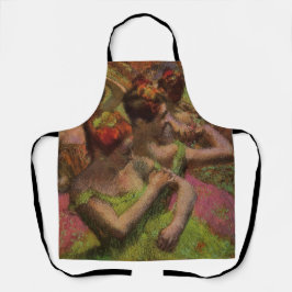 Ballerinas Adjusting Their Dresses (Edgar Degas) Schort