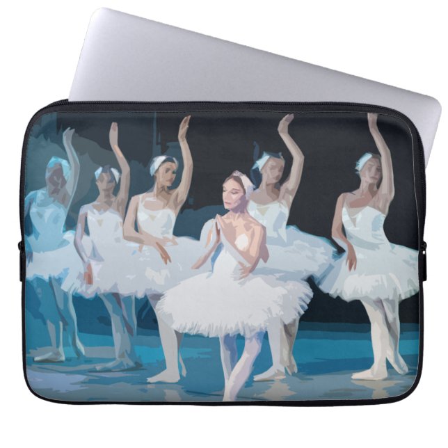 Ballerinas Ballet Dancer Dance Overweging Dancers Laptop Sleeve (Voorkant)
