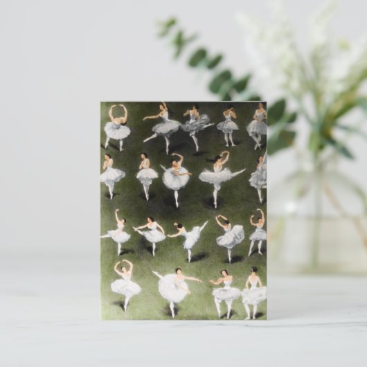 Ballerinas Briefkaart (Staand voorkant)