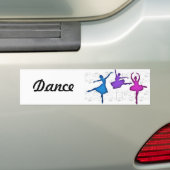 Ballerinas Bumpersticker (Op auto)