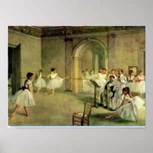 Ballerinas by Edgar Degas Poster