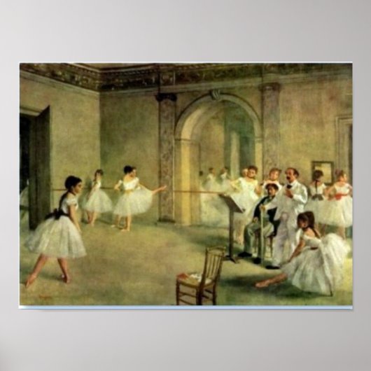 Ballerinas by Edgar Degas Poster (Voorkant)