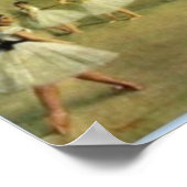 Ballerinas by Edgar Degas Poster (Hoek)