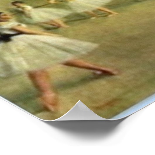 Ballerinas by Edgar Degas Poster (Hoek)