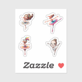 ballerinas crazy sticker