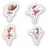 ballerinas crazy sticker (Voorkant)