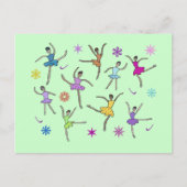Ballerinas Dancing Briefkaarten (Voorkant)