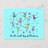 Ballerina's dansen Briefkaarten (Voorkant)