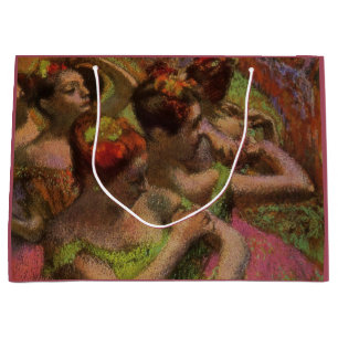 Ballerina's die hun jurken aanpassen (Edgar Degas) Groot Cadeauzakje