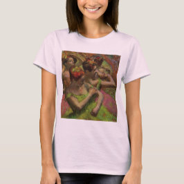 Ballerina's die hun jurken aanpassen (Edgar Degas) T-shirt