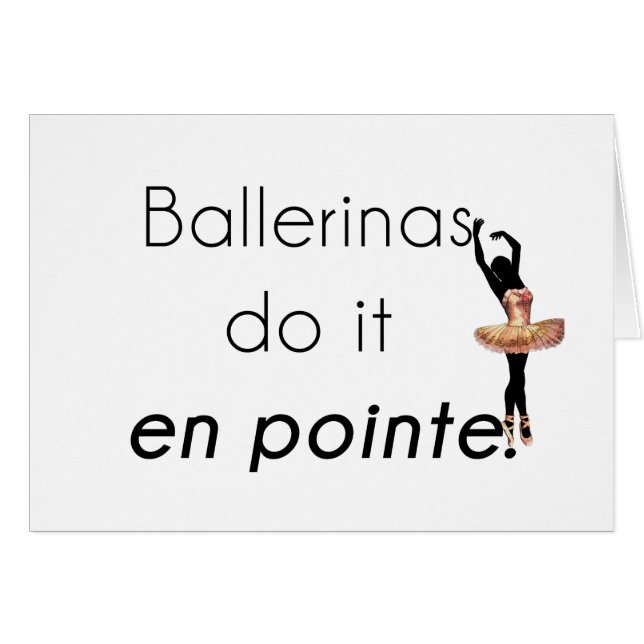 Ballerinas dus. (Voorkant Horizontaal)