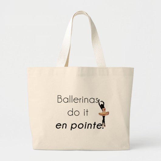 Ballerinas dus. grote tote bag (Voorkant)