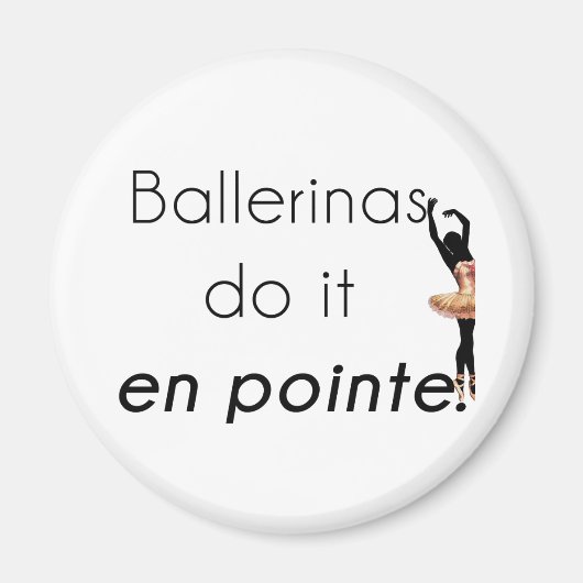 Ballerinas dus. magneet (Voorkant)