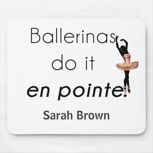 Ballerinas dus. muismat (Voorkant)