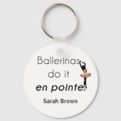 Ballerinas dus. sleutelhanger (Voorkant)