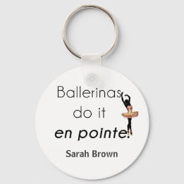 Ballerinas dus. sleutelhanger