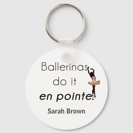 Ballerinas dus. sleutelhanger (Voorkant)