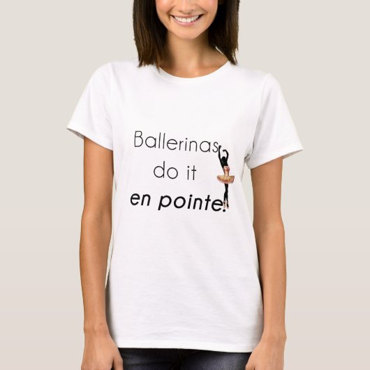 Ballerinas dus. t-shirt (Voorkant)