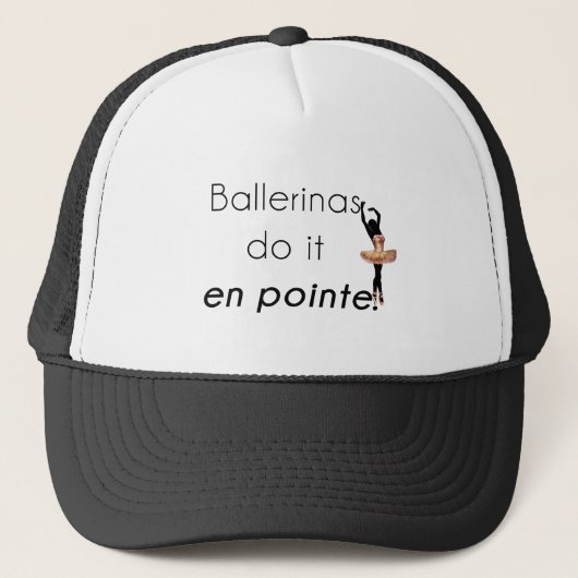 Ballerinas dus. trucker pet (Voorkant)