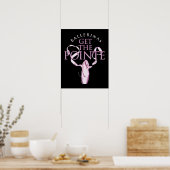 Ballerinas Haal de Pointe Poster (Keuken)