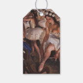 Ballerina's in de kleedkamer (door Serebriakova) Cadeaulabel (Voorkant)