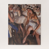 Ballerina's in de kleedkamer (door Serebriakova) Legpuzzel (Verticaal)