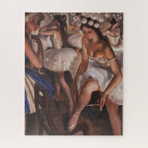 Ballerina's in de kleedkamer (door Serebriakova) Legpuzzel