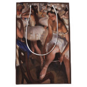 Ballerina's in de kleedkamer (door Serebriakova) Medium Cadeauzakje (Voorkant)